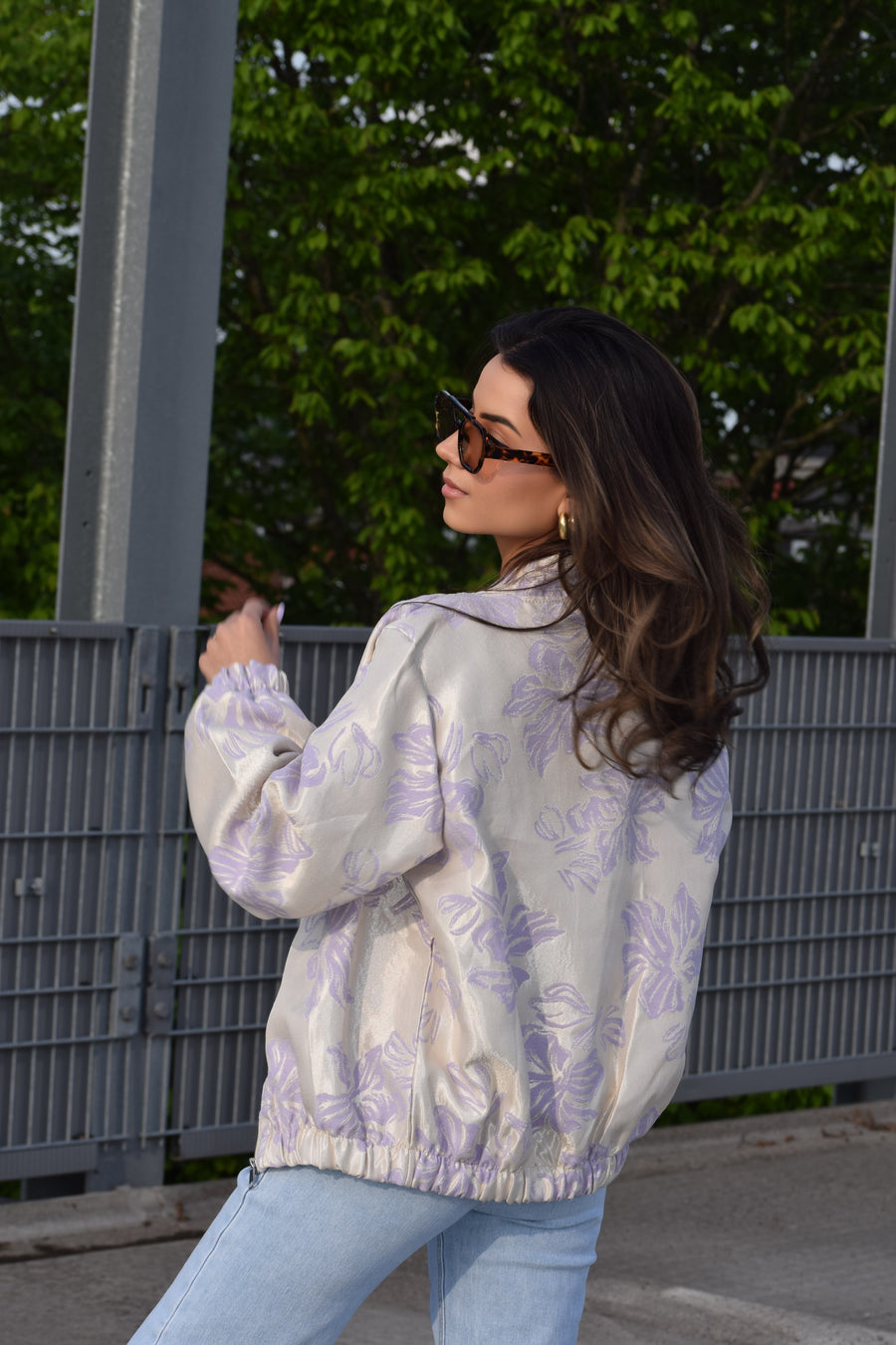 Bloom Jacket Lila