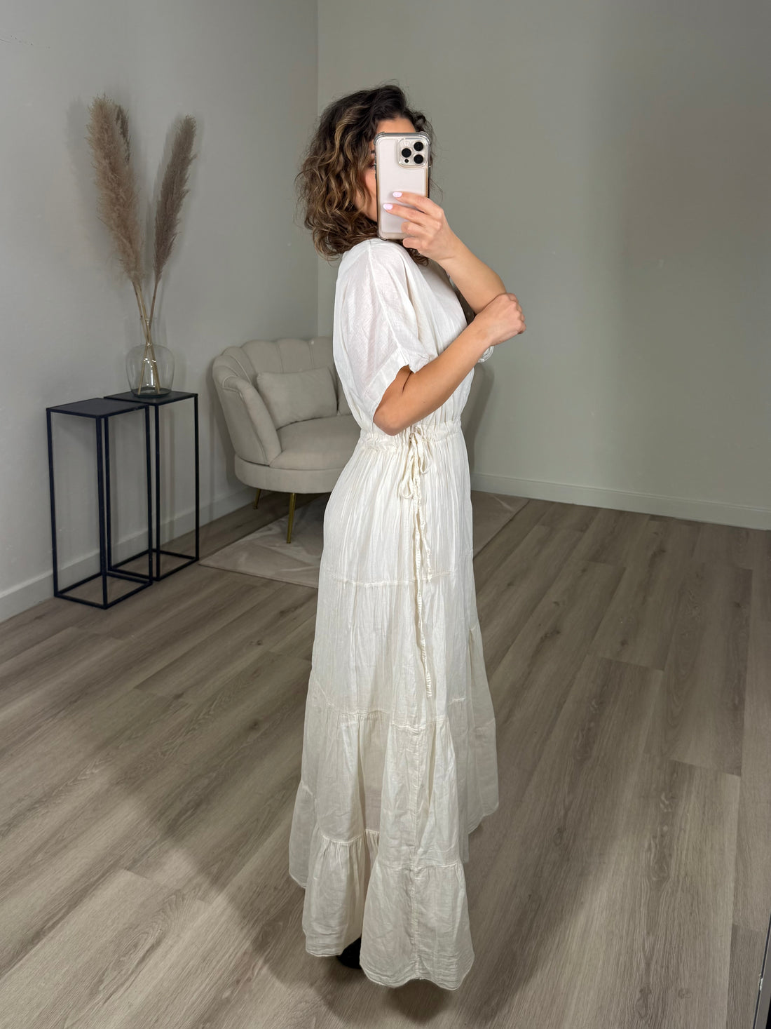 Jurk Valerie Beige