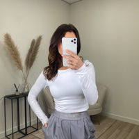 Classic Longsleeve Top Wit