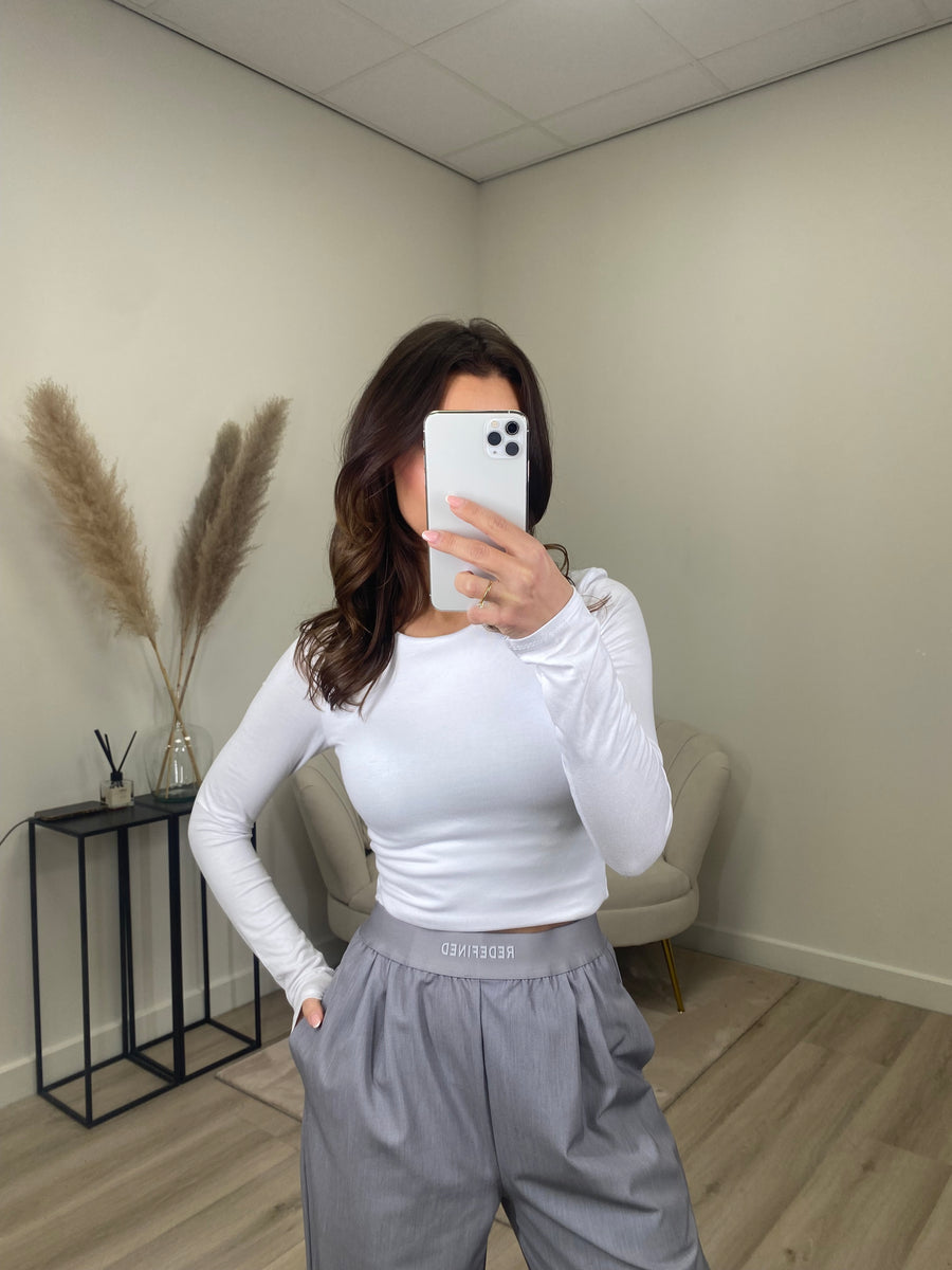 Classic Longsleeve Top Wit
