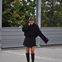 Kabel Trui Ella Zwart