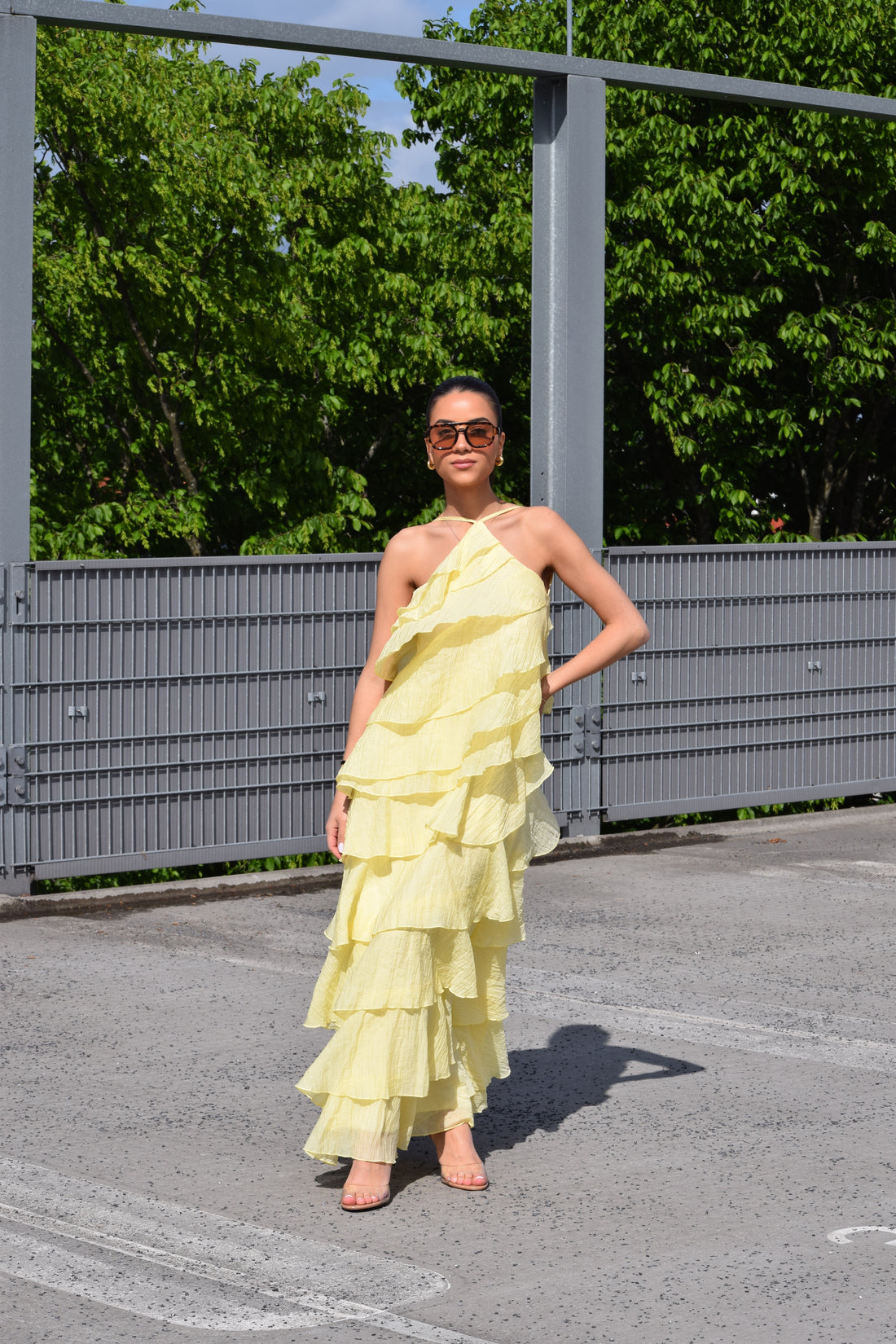 Summer Breeze Dress Geel