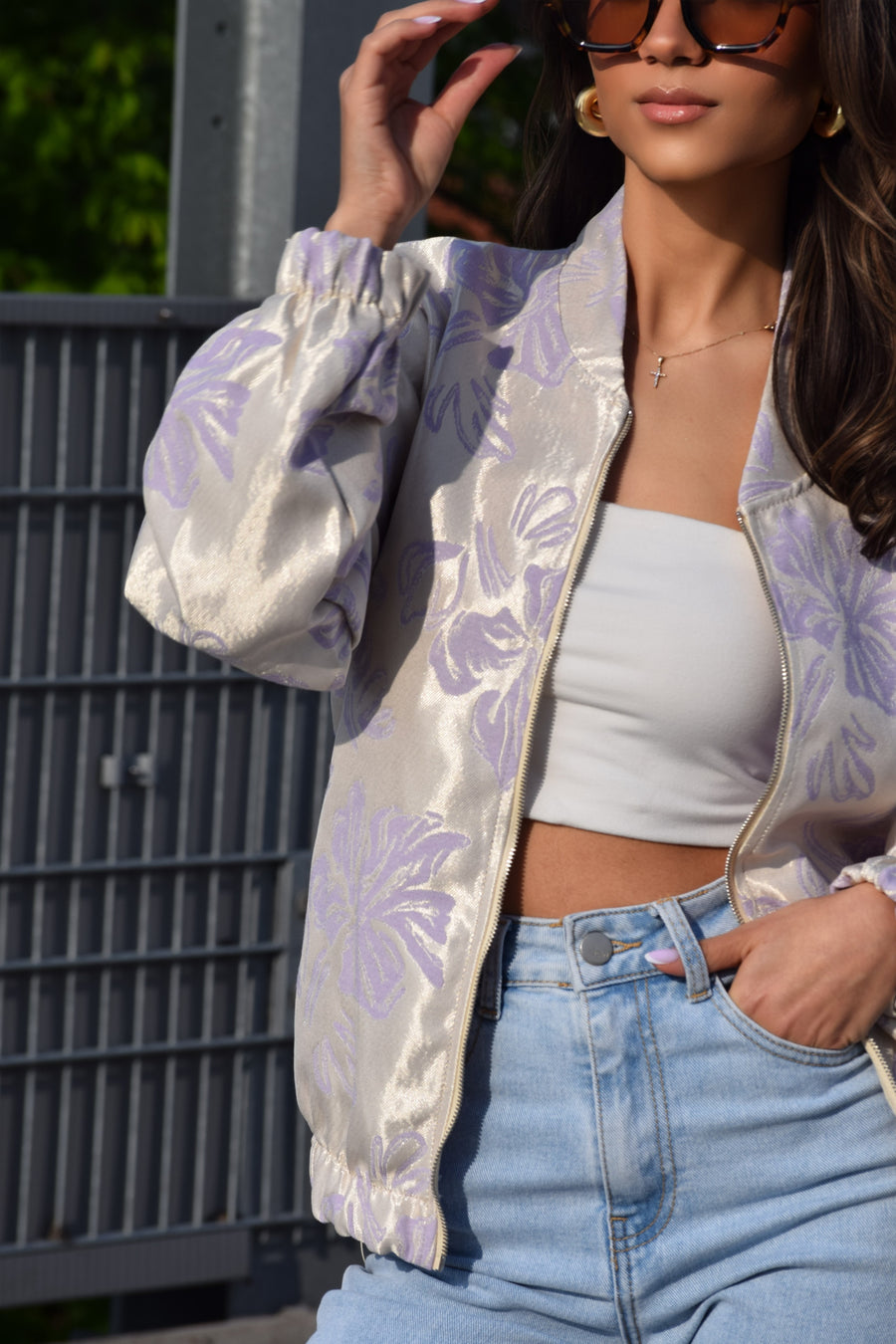 Bloom Jacket Lila