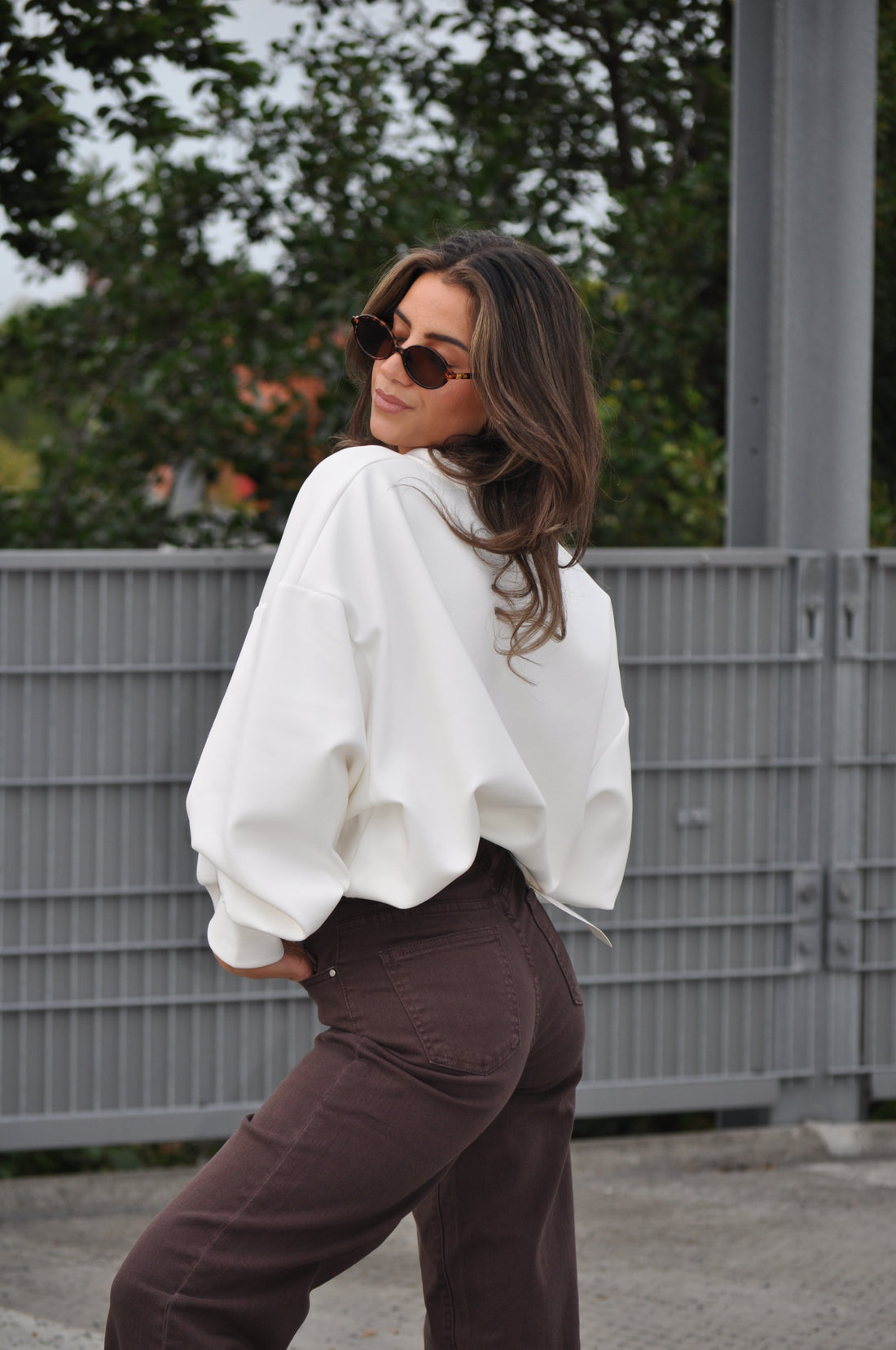 Leona Sweater Wit
