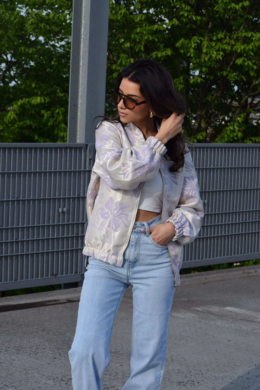 Bloom Jacket Lila