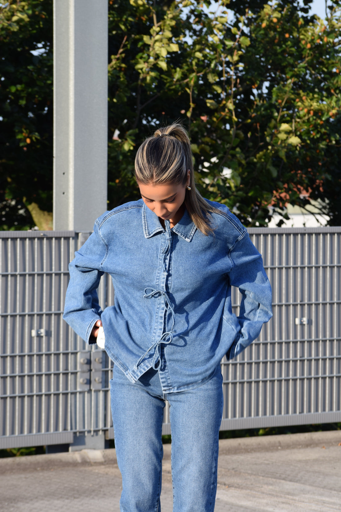 Jeansblouse Naomy