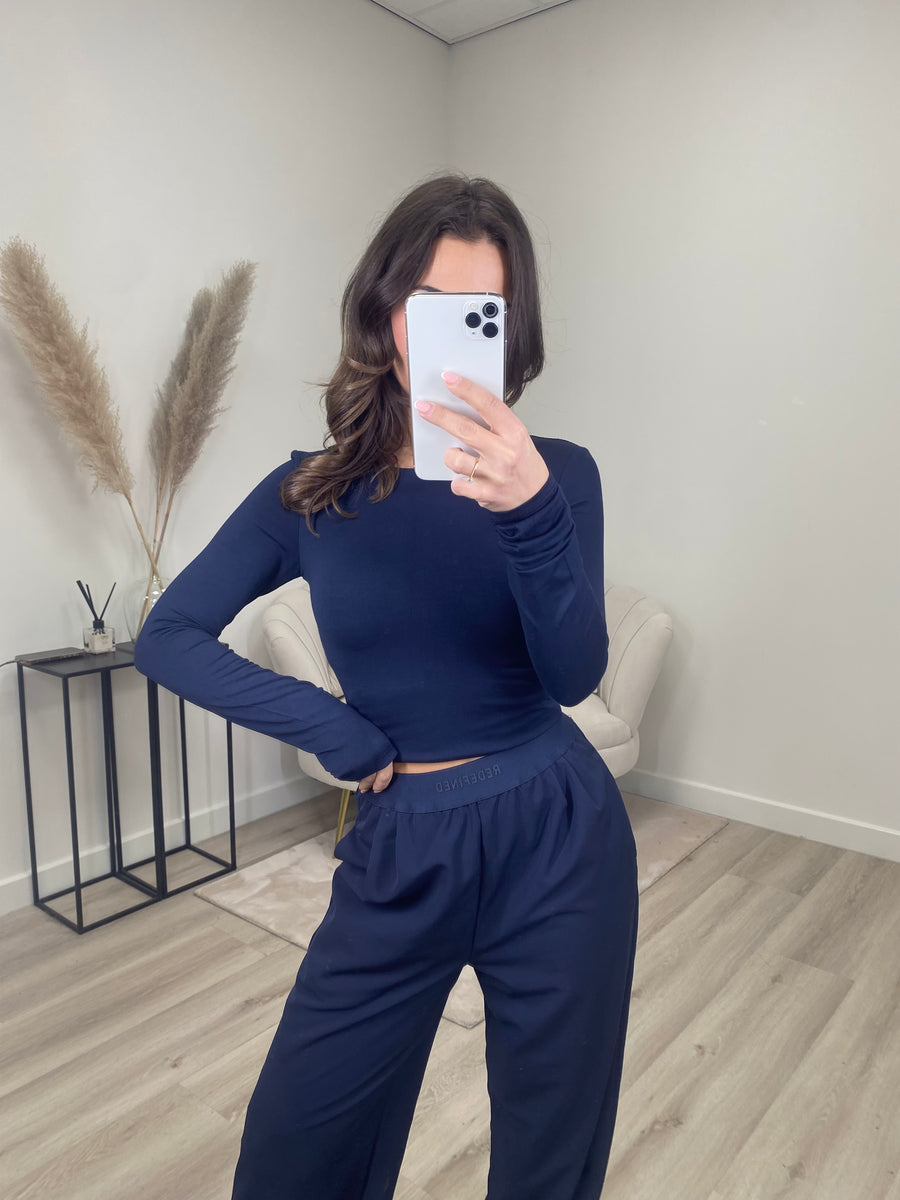 Redefined Suit Up Pants Blauw