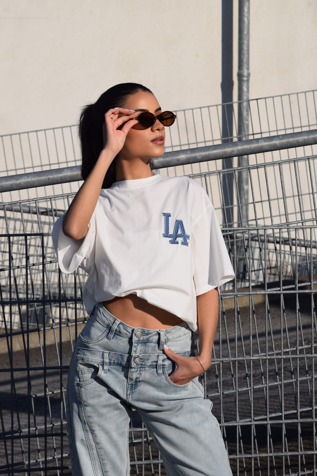 LA T-shirt Wit