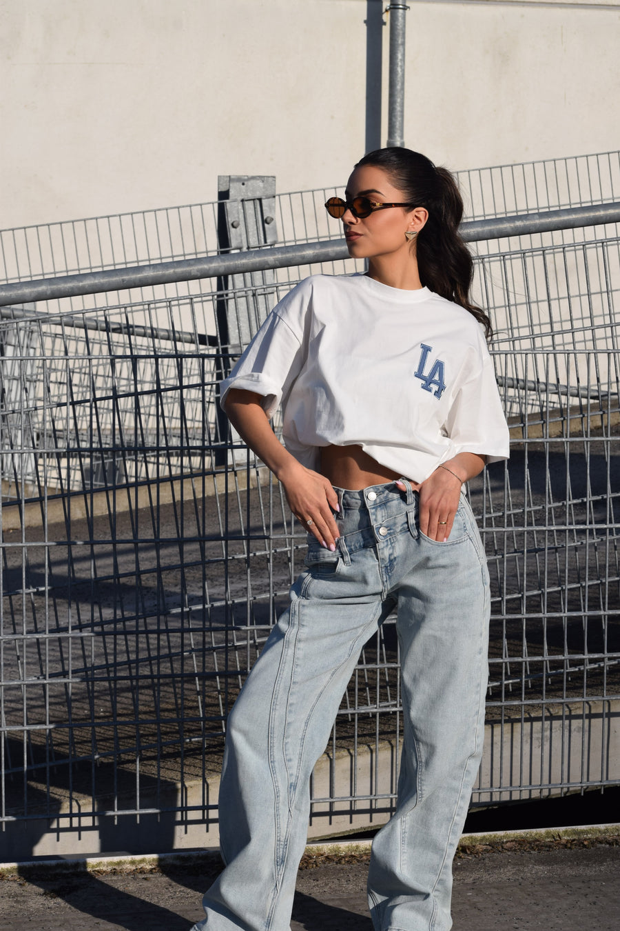 LA T-shirt Wit