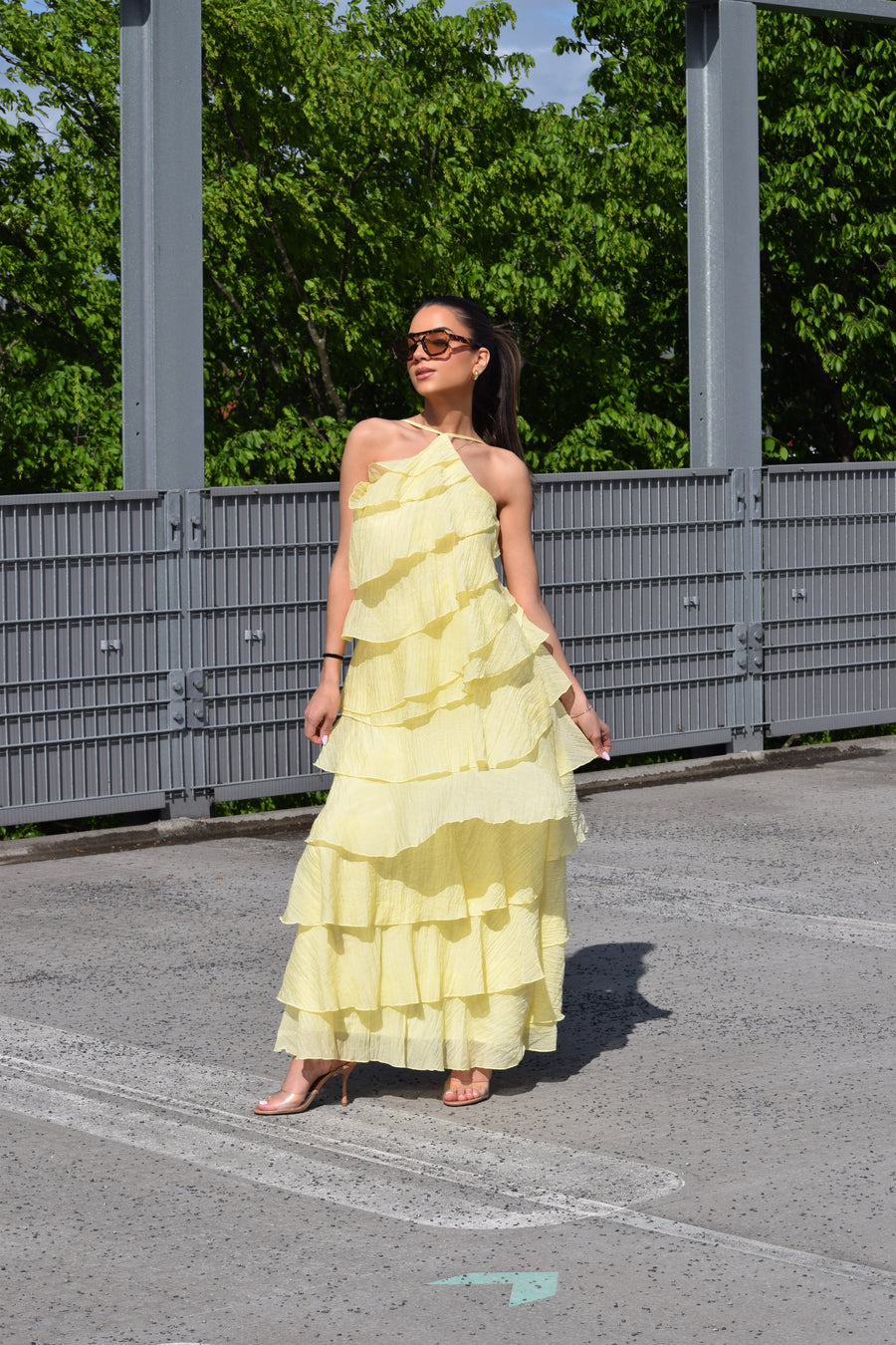 Summer Breeze Dress Geel