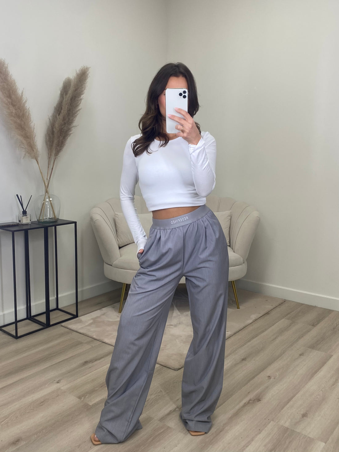 Redefined Suit Up Pants Grijs