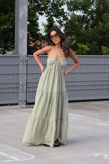 Jurk Alicante Sage Green