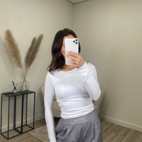 Classic Longsleeve Top Wit