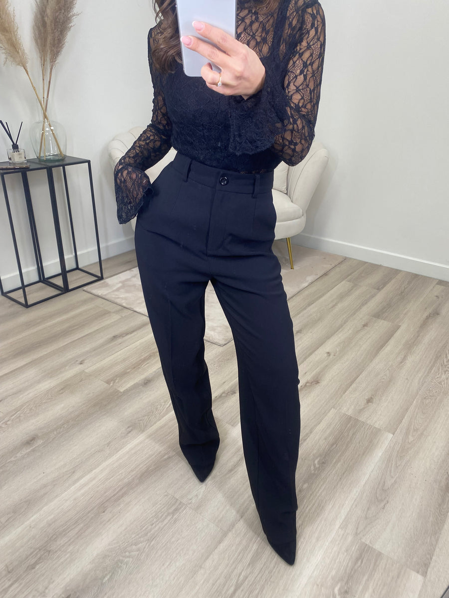 Elegance Pantalon Zwart