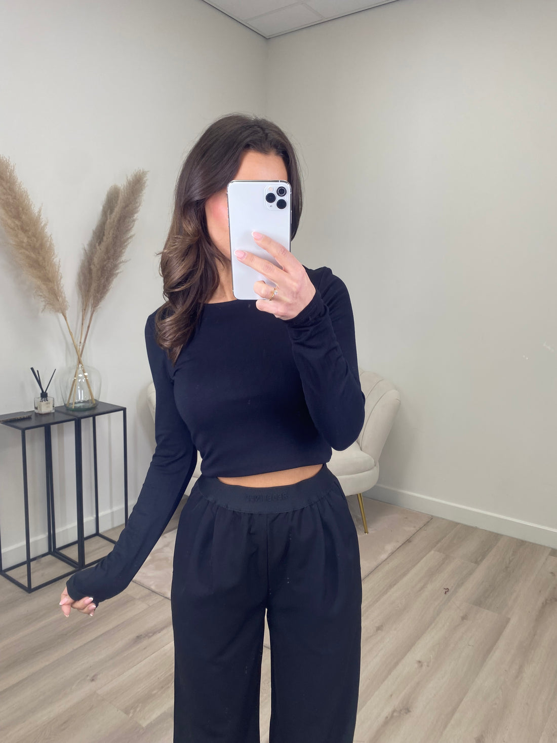 Classic Longsleeve Top Zwart