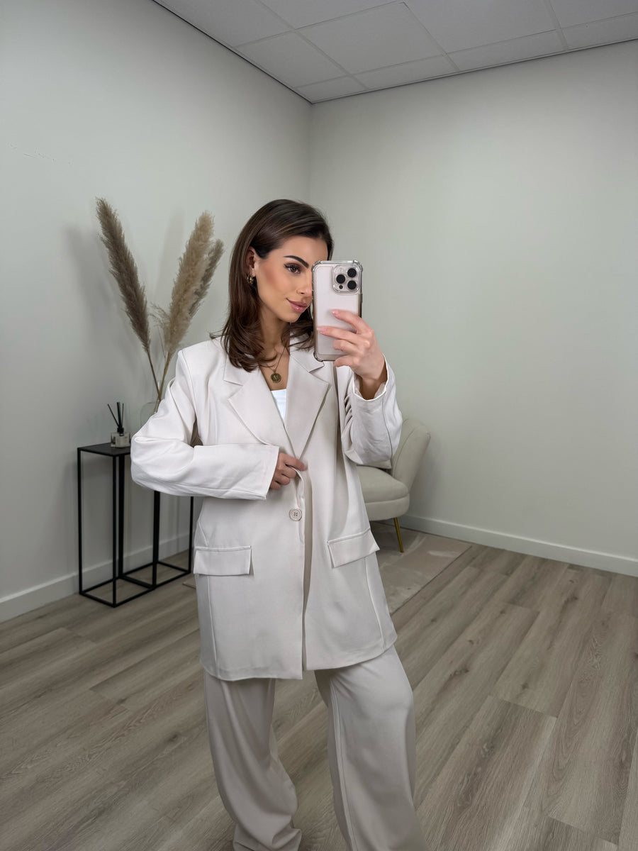 Blazer Set Beige