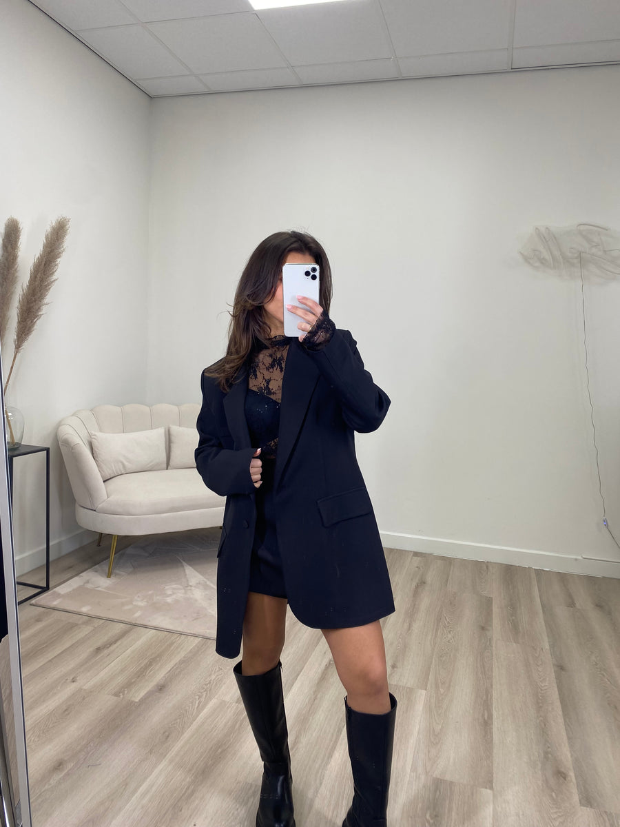 Boss Babe Blazer Zwart