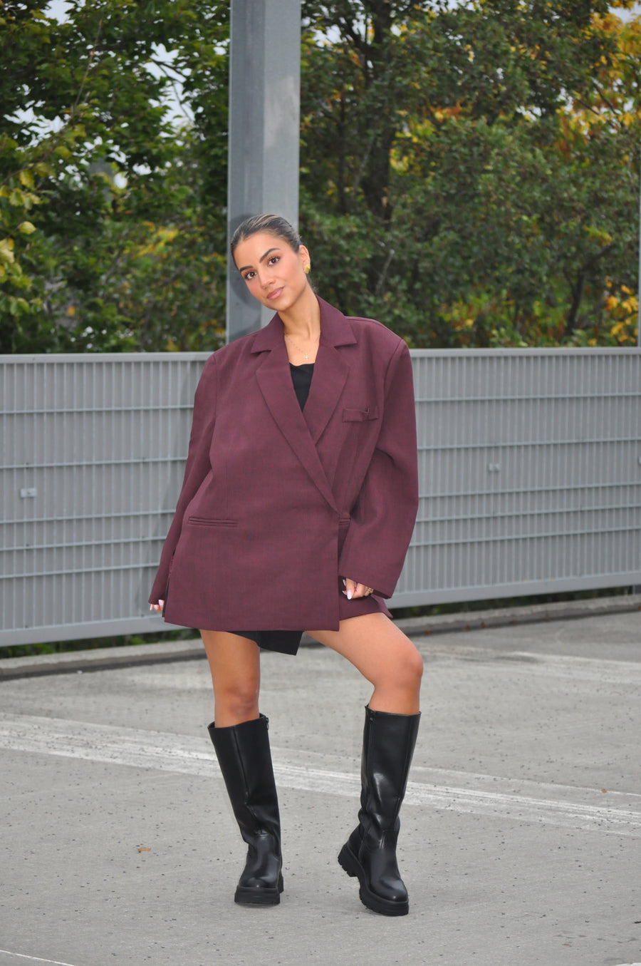 Blazer Quinty Bordeau