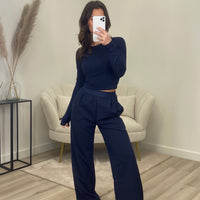 Redefined Suit Up Pants Blauw