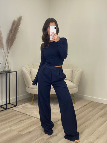 Redefined Suit Up Pants Blauw