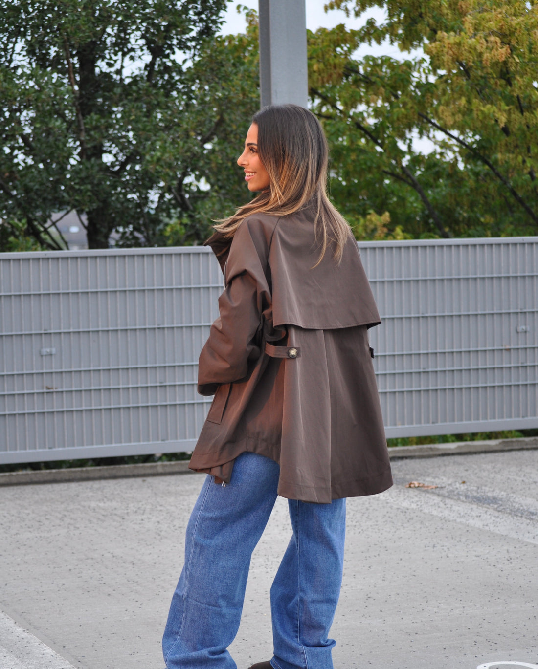 Bella Trenchcoat Bruin