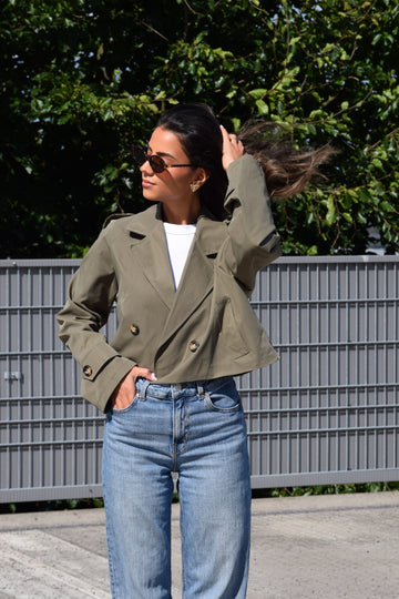 Ivy Cropped Trench