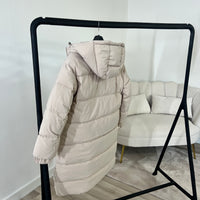 2 In 1 Winter Coat Beige