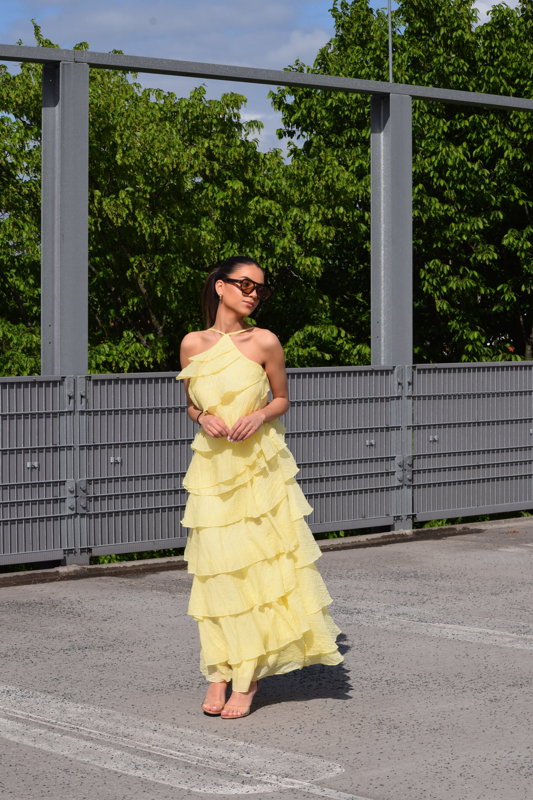 Summer Breeze Dress Geel