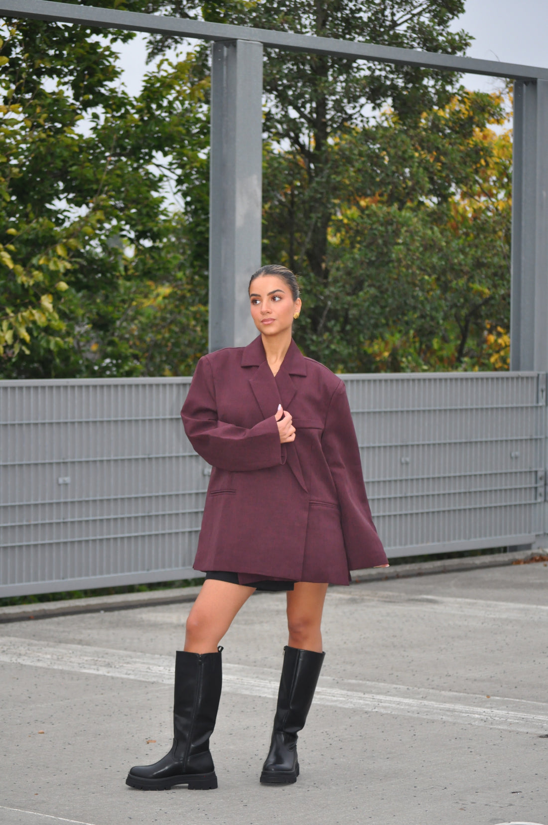 Blazer Quinty Bordeau