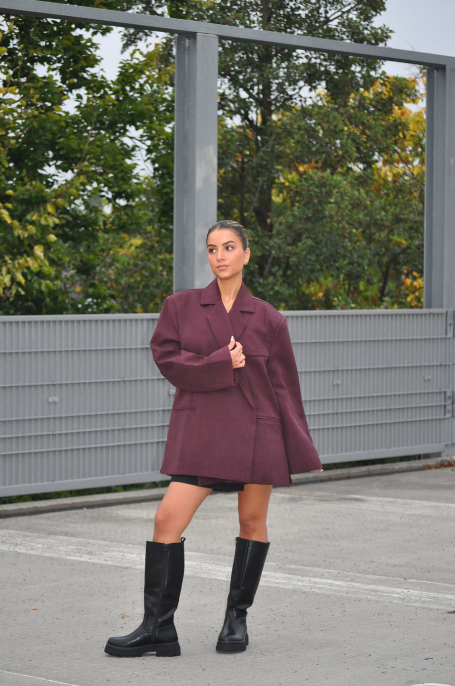 Blazer Quinty Bordeau