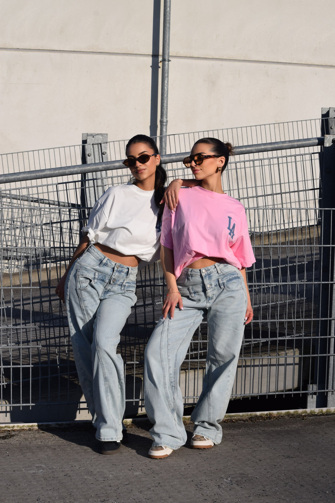 LA T-shirt Roze