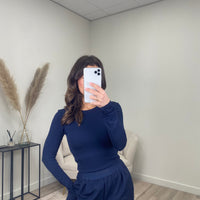 Classic Longsleeve Top Blauw