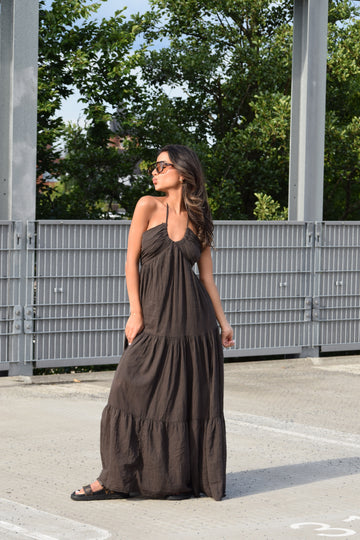 Jurk Alicante Bruin