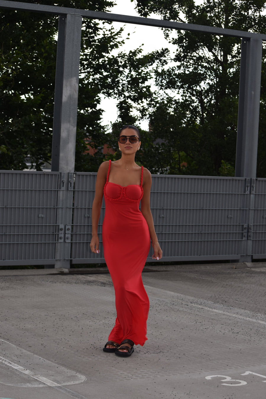 Jurk Verona Rood