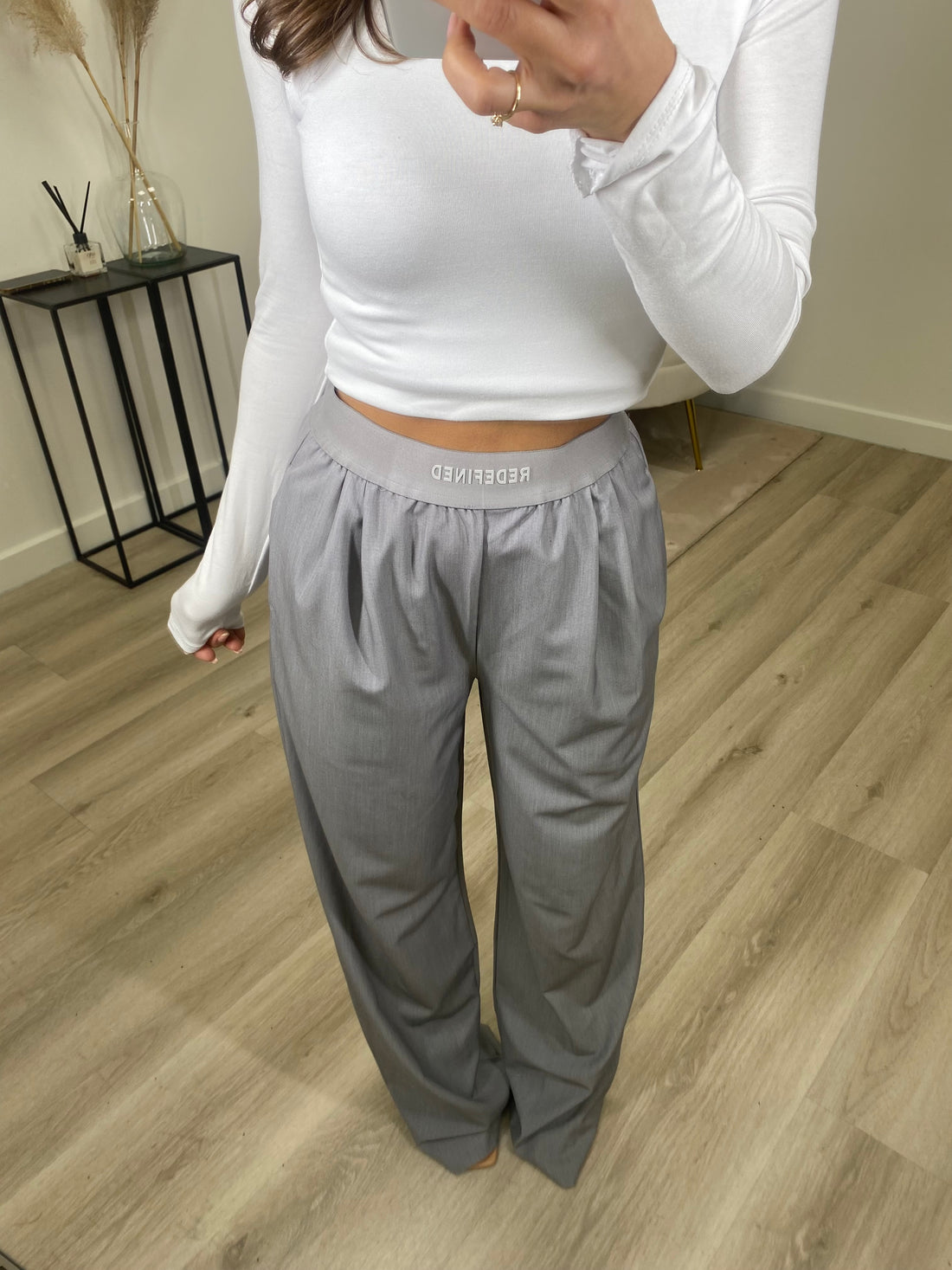 Redefined Suit Up Pants Grijs