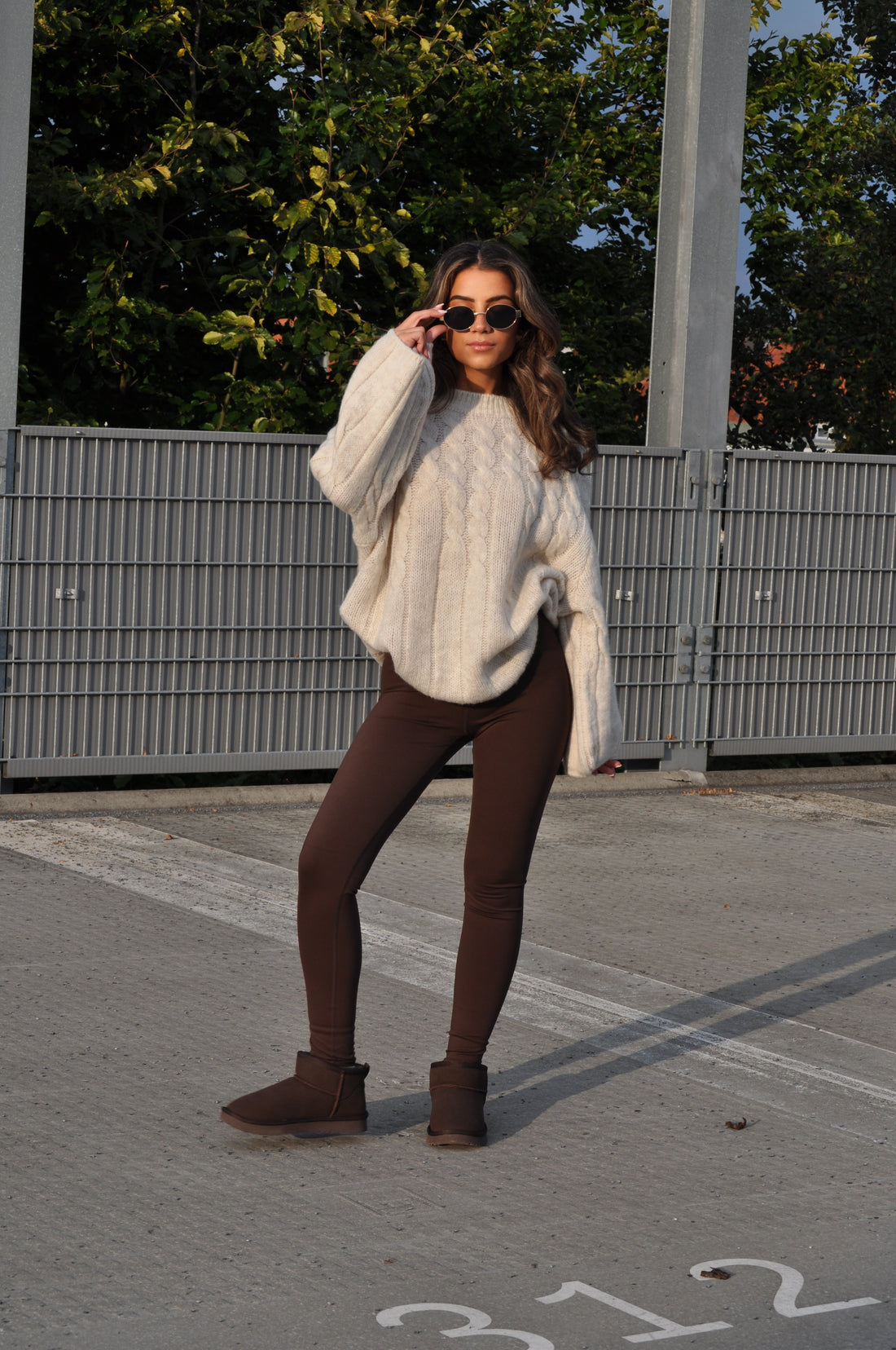 Brown Legging