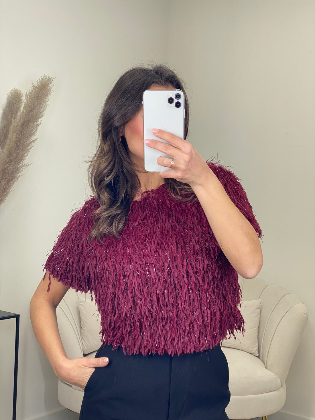 Feather Glow Top