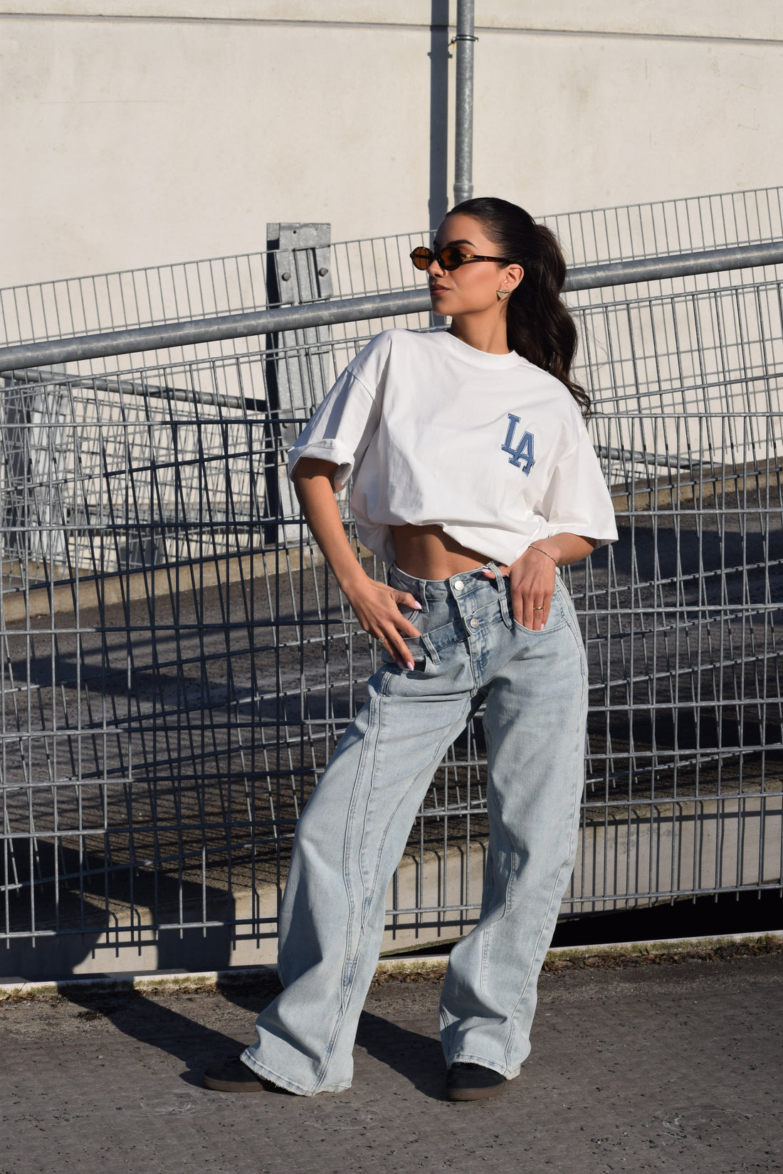 LA T-shirt Wit