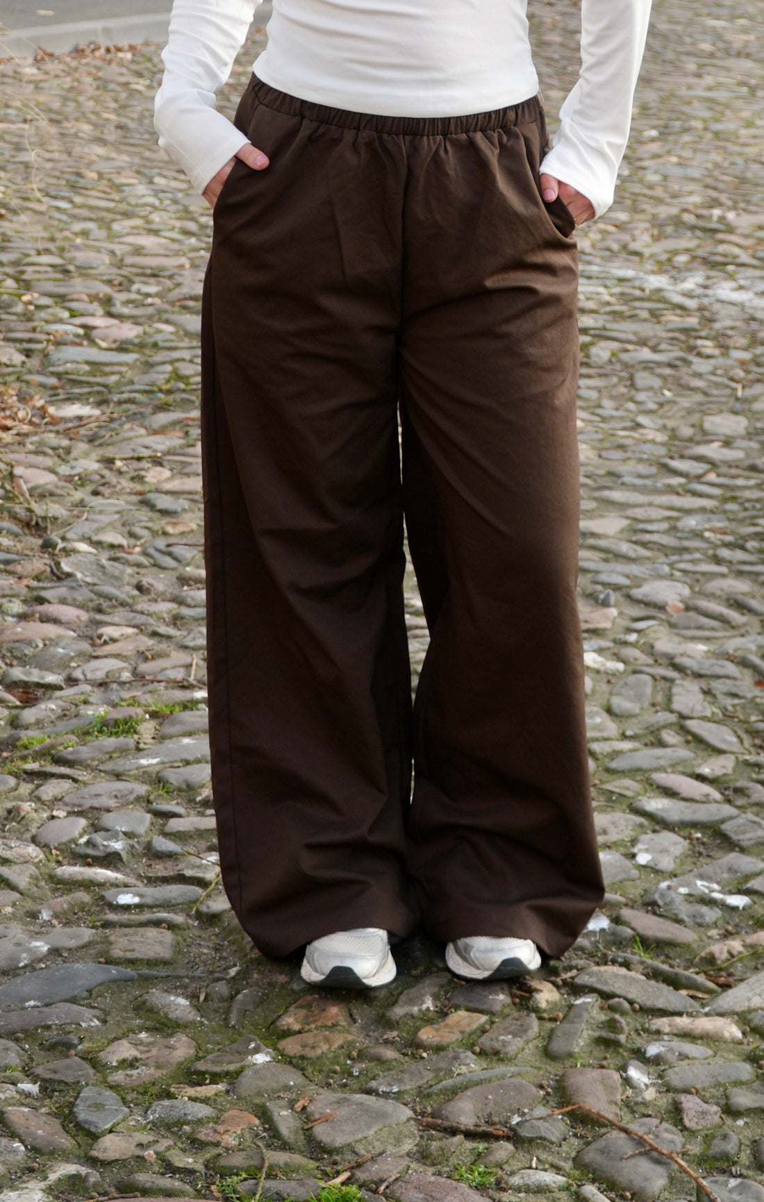 Brown Playful Pants