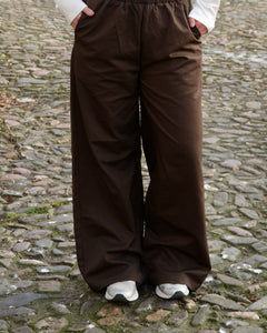 Brown Playful Pants