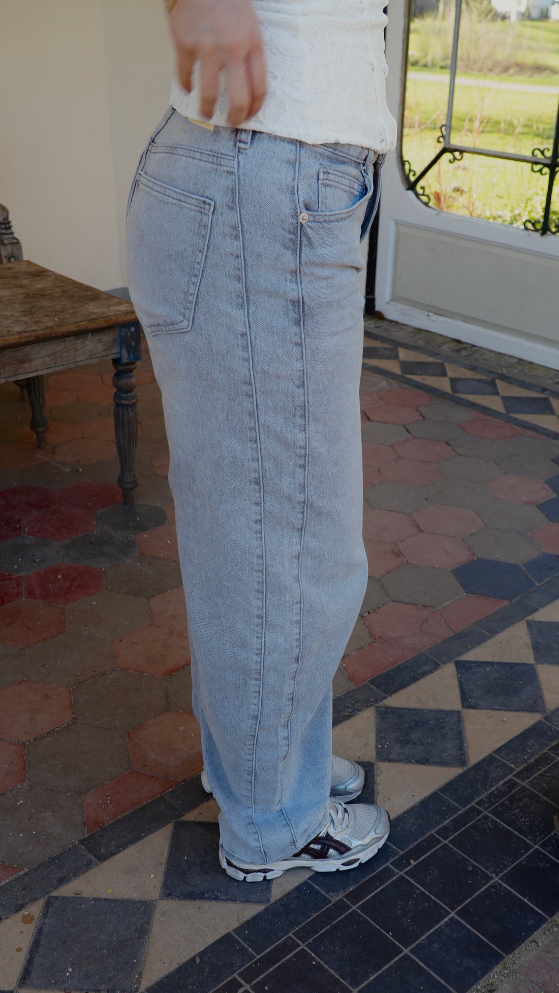 Balloon Jeans Grey