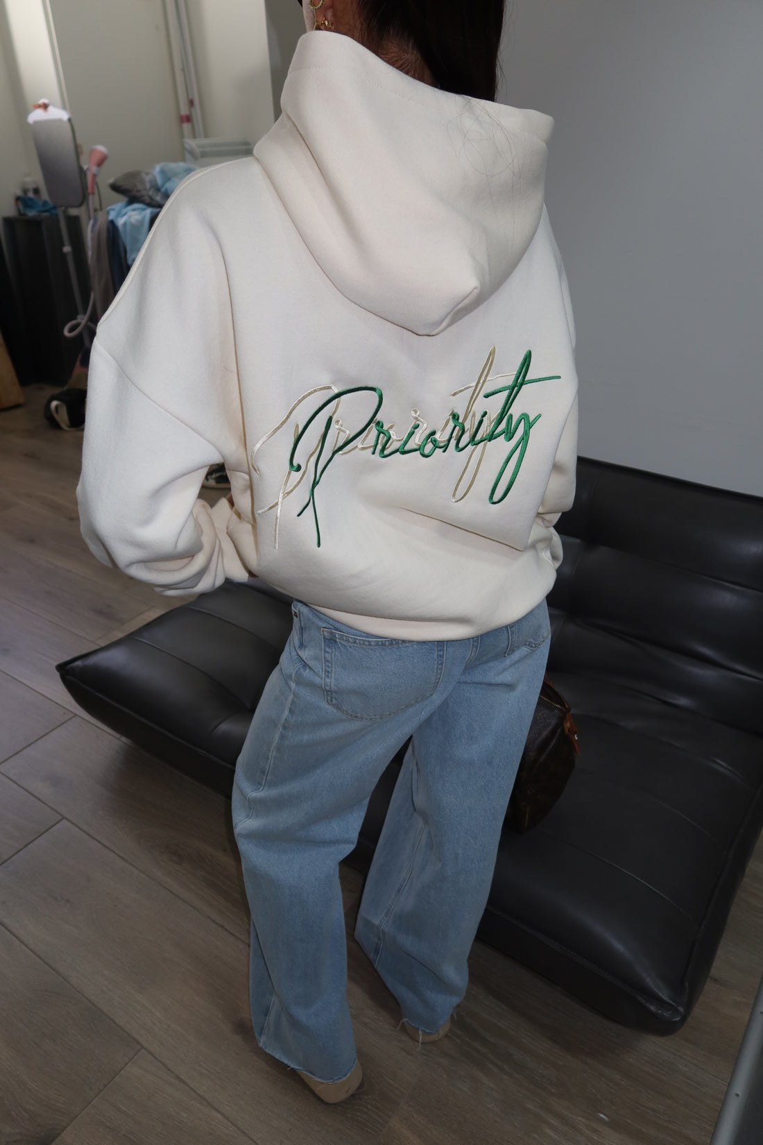 Priority Hoodie Beige