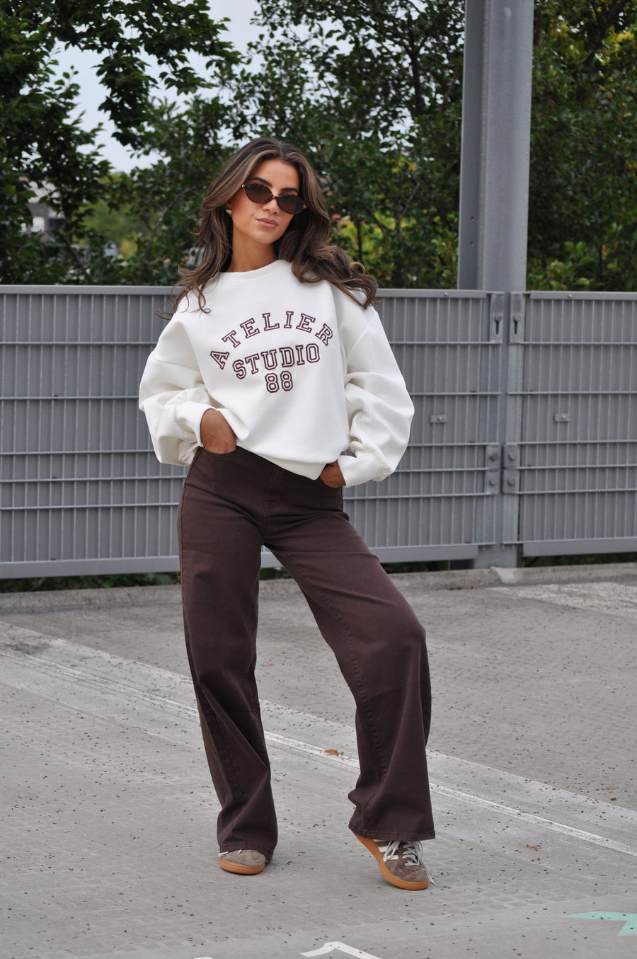 Leona Sweater Wit