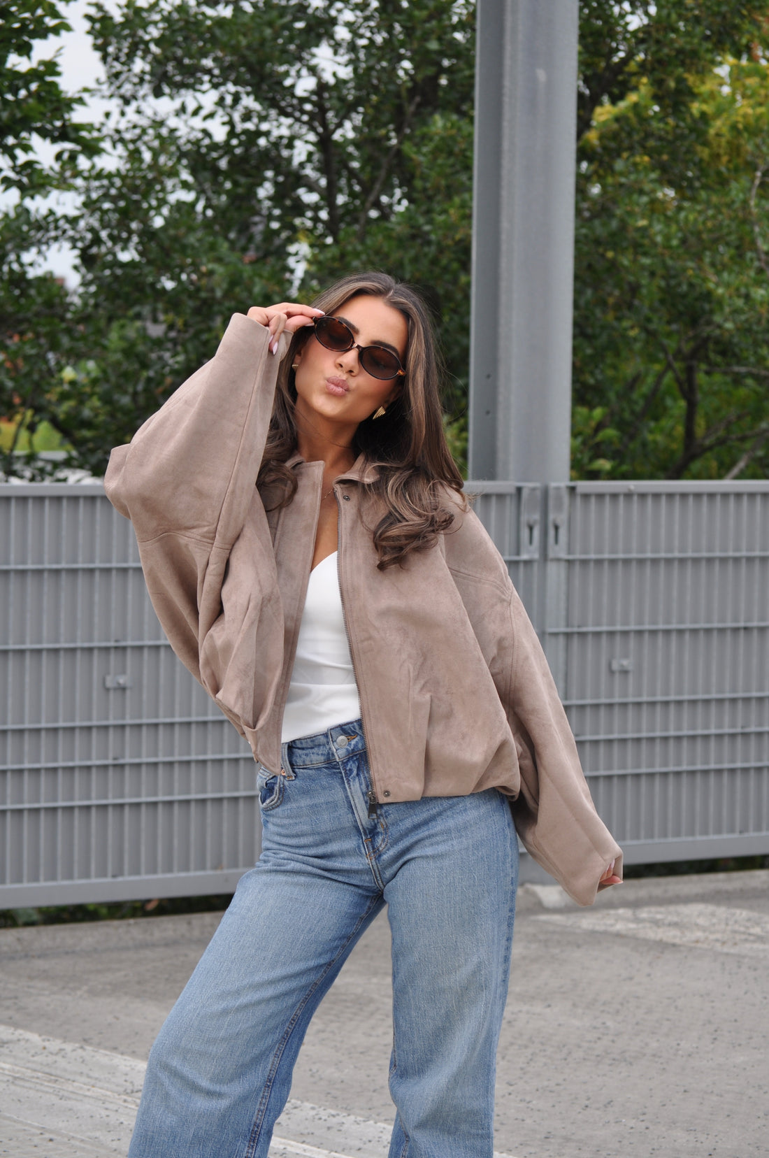 Jacket Elena Taupe PRE-ORDER