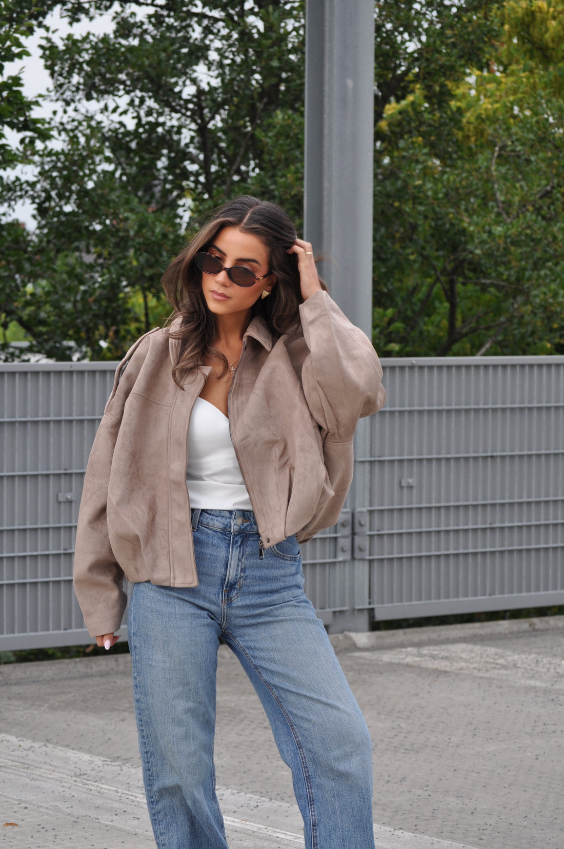 Jacket Elena Taupe PRE-ORDER