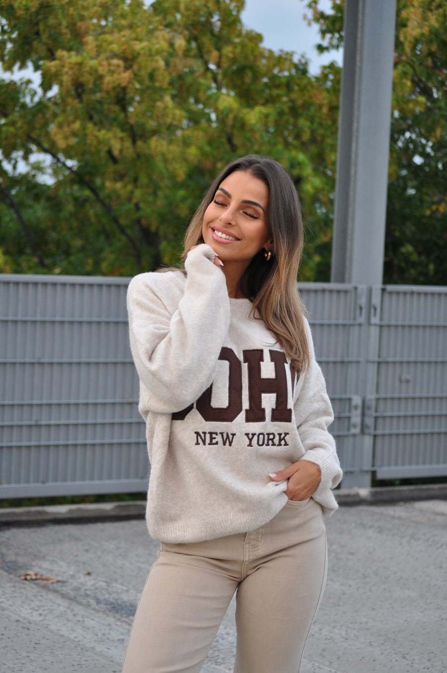 Trui SOHO Beige
