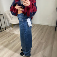 Balloon Fit Jeans Blauw