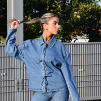 Jeansblouse Naomy