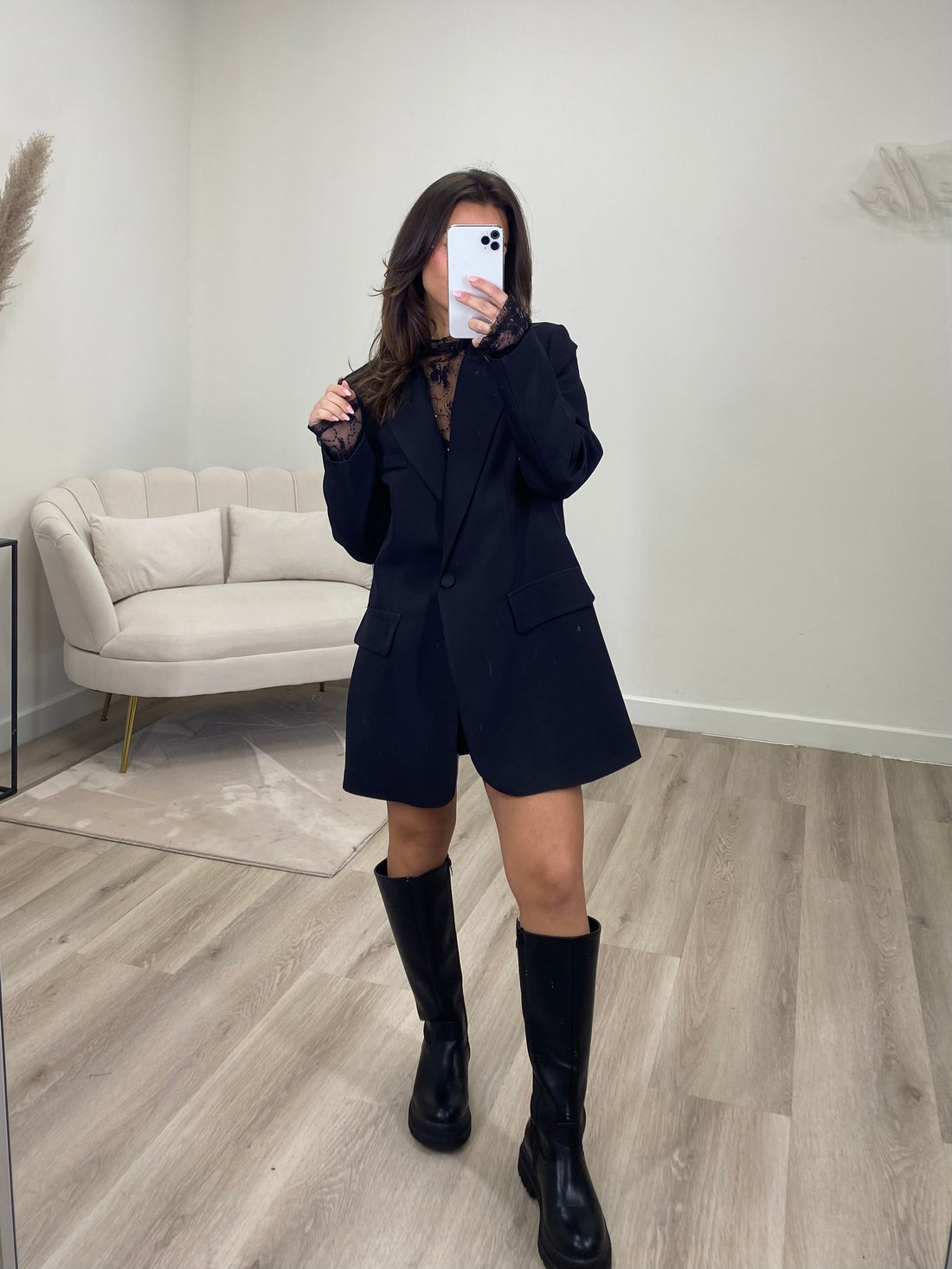 Boss Babe Blazer Zwart