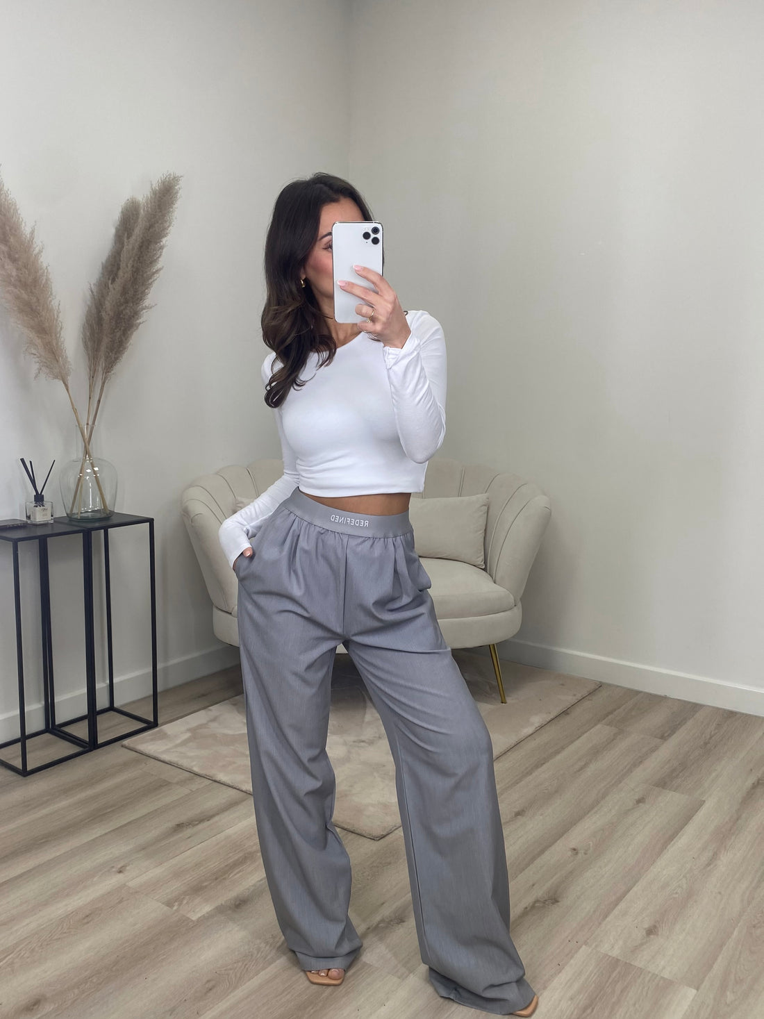 Redefined Suit Up Pants Grijs